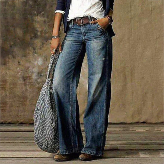 Eva | Damen Jeans Mode Freizeithosen