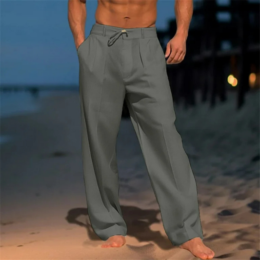Noah | Leichte Leinenhose im schlichten Design