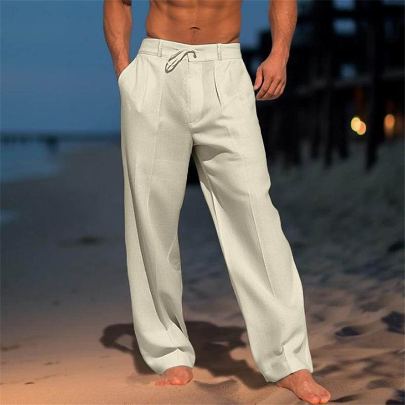 Noah | Leichte Leinenhose im schlichten Design